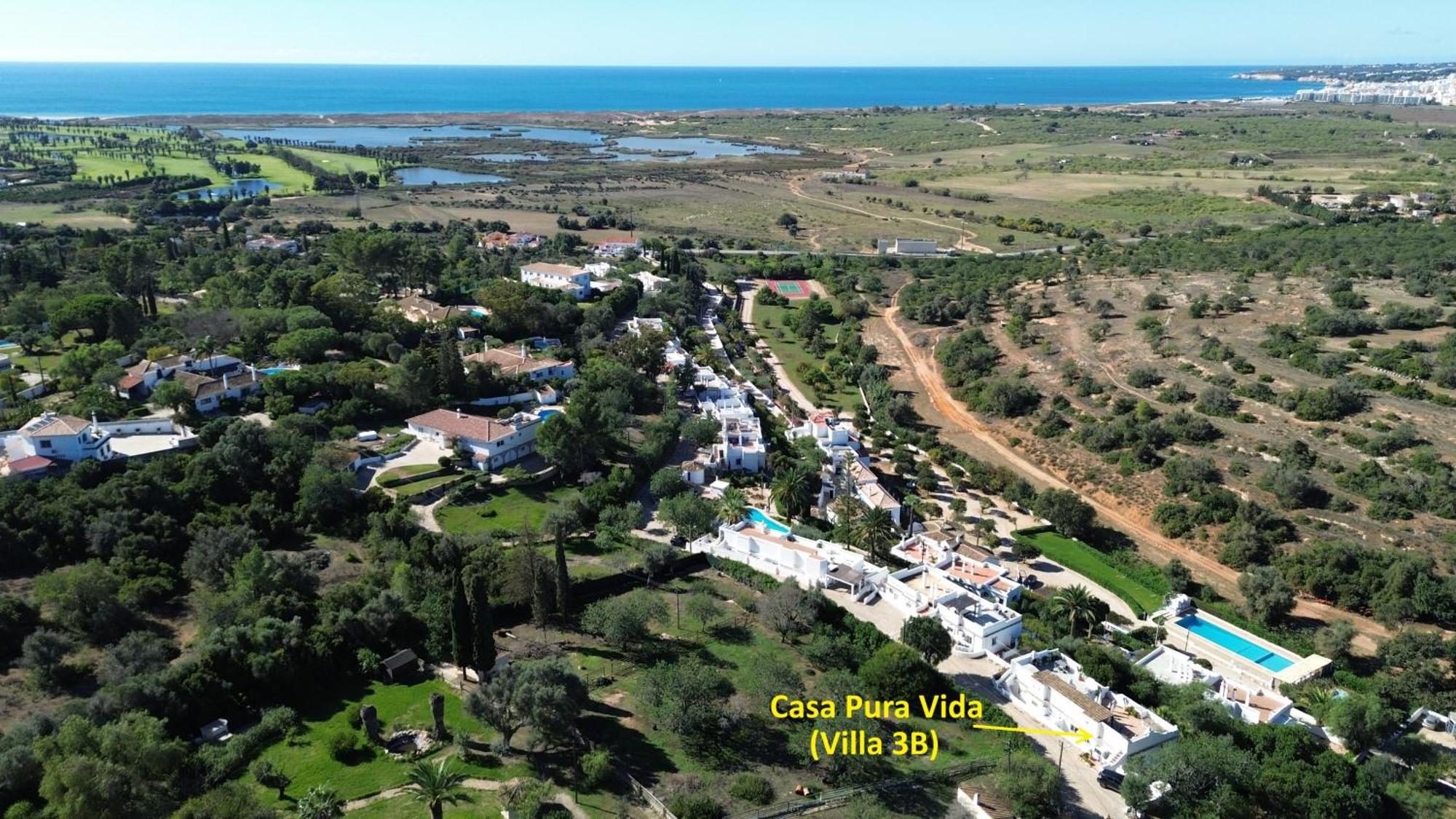 Casa Pura Vida - fantastic sea view Pêra Exterior foto